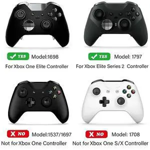 Ageryu For One Elite Series 2 2PCS D-Pad Gaming Metal Controller Parts Replacement Controller Component Set