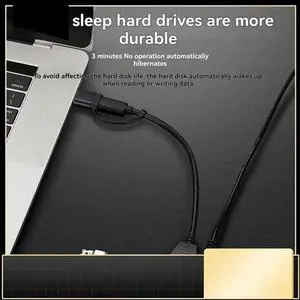 Ageryu Typec+USB 3.0 To SATA Hard Drive Adapter Cable Hard Disk Driver Converter For 2.5/3.5 Inch Mobile Hard Drive-N33R