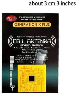Ageryu 10PCS Signal Enhancement Stickers Booster Gen X Antenna Signal Amplifier For All Smart Phones Camping Tools-N33R