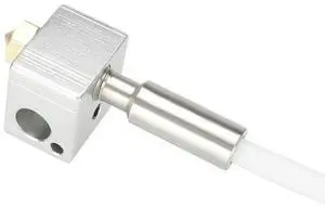 Ageryu 10Pcs CR10 Stainless Steel Heat Break Throat For Ender 3/3S, CR10 3D Printer Throat Part