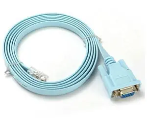 Ageryu USB Console Cable RJ45 Cat5 Ethernet To Rs232 DB9 COM Port Serial Female Rollover Routers Network Adapter Cable 1.8M-N33R