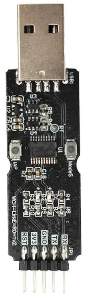 Ageryu WCH Linke CH32V003 EVT MCU Download Debugger RISC-V Architecture MCU/SWD Interface ARM Chip 1 Serial Port To USB Chann