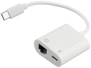 Ageryu Type C OTG Ethernet Adapter USB C To RJ45 Ethernet Converter 100Mbs