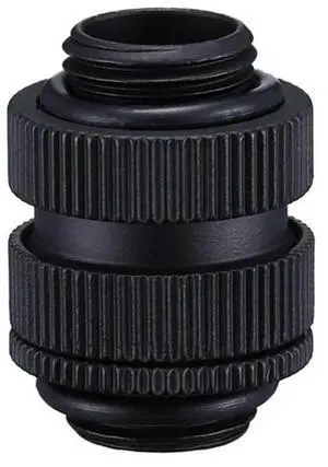 Ageryu G1/4 Male To Male Rotary Connectors Copper SLI Water Cooling Fittings For PC, Adjustable Lengths A-N33R