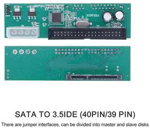 Ageryu SATA To IDE Adapter Connector Converter Pata To Sata For 22Pin 2.5" 3.5" SATA HDD To PATA IDE 39/40Pin Converter