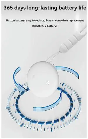 Ageryu Smart Air Tracker For Find My (IOS) Key Finder Item Locator For Luggage Wallet Bicycle IP67 Waterproof 32X32mm-N33R