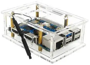 Ageryu For Orangepi 5Pro Acrylic Case For Orangepi 5 Pro Transparent Acrylic Case