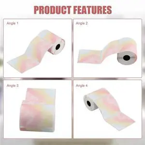 Ageryu Label For Phomemo M110 Mini Printer Portable Thermal Label Stickers Self-Adhesive Waterproof Label Maker Sticker-N33R