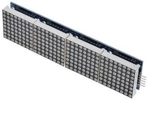 Ageryu MAX7219 Dot Matrix Module 8X8 Common Cathode LED Display 5V 4-In-1 Withdupont Wires Cable Fordiy Projects B-N33R
