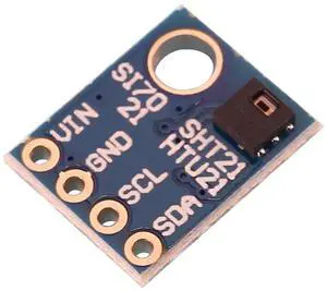 Ageryu 5PC Si7021 GY-21 SHT21 HTU21 Digital Humidity Temperature Sensor Module Replace SHT11 SHT15 For Low Power CMOS IC Modu