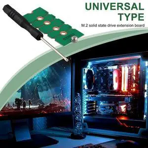 Ageryu Hard Drive Adapter Plate M.2 NGFF SSD Extension Rack M.2 NVME Extension Plate 2230 To 2242 Bracket 2230 To 2280 Adapte