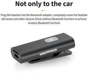 Ageryu Handsfree Wireless Bluetooth 5.0 Adapter Receiver Audio Receiver Support TF Card Reader For Car Headphone Speakr-N33R
