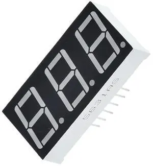 0.56 Inch LED Display 7 Segment 3 Bit Digit Tube Red Common Cathode Digital 0.56 Inch Led 7Segment