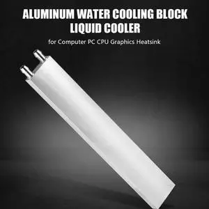 Aluminum Liquid-Water Cooling Block For Computer Cpu Radiator For Pc And Laptop Cpu Silver Heat Sink System (240Mm)