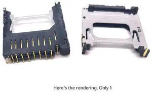 Ageryu SD Memory Card Slot Holder For D40 D40X D50 D60 D80 D3000 SLR Digital Camera Repair Accessories-N33R