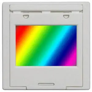 Ageryu Diffraction Grating 2Mm Transmission Grating Spectrophotometer Optical Teaching Experiment Plastic-N33R