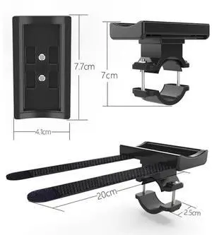 Ageryu Bicycle Light Bracket Bike LED Flashlight Speaker Mount Holder With Elastic Shock-Proof Strap Bike Parts-N33R