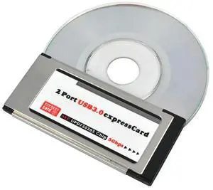 PCI Express To USB 3.0 Dual 2 Ports PCI-E Card Adapter Express Card Converter For Notebook Laptop