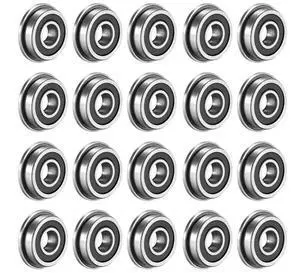 Ageryu 20Pcs F695-2RS Bearing 5X13X4mm for VORON Mobius 2/3 3D Printer