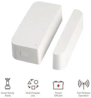 Ageryu Tuya Smart Door Sensor Switch Handle Window Alarm Support Voice Control By Google Home And Alexa-N33R
