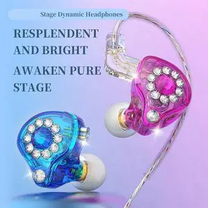 In Ear Monitors Headphones Earphones 11Mm PET Composite Diaphragm Dynamic Earphone 3.5Mm-N33R