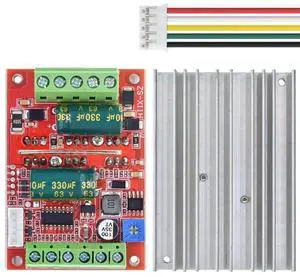 DC 6-60V 400W BLDC Three Phase DC Brushless Motor Controller PWM Hall Motor Control Driver Board 12V 24V 48V-N33R