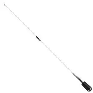 Details Of The Silver UHF 400-470 Mhz 200W 5.5Db SL-16 PL-259 Mobile Car Radio Antenna-N33R