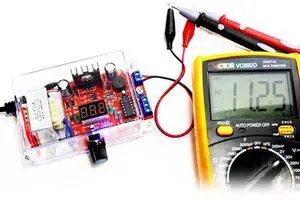 LM317 Adjustable Voltage Regulator DIY Kit 220V To 1.25V-12.5V Step-Down Power Supply Module Electronic Kits EU Plug Easy To Use LM317 Adjustable Voltage Regulator DIY Kit 220V To 1.25V-12.5V Step-Down Power Supply Module Electronic Kits EU Plug Easy To Use