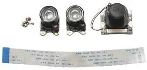 Night Vision Camera Module for Raspberry Pi 4, Mini 5MP 1080P HD