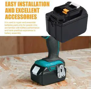 BL1890 Li- Case PCB Charging Protection Circuit Board Shell Box BL1860-15 For 18V 9.0Ah Sticker Labe BL1890 Li- Case PCB Charging Protection Circuit Board Shell Box BL1860-15 For 18V 9.0Ah Sticker Labe