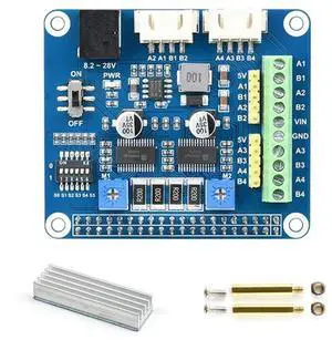 Ageryu For Raspberry Pi Stepper Motor HAT Expansion Board Up To 1/32 Microstepping For Jetson Nano For 3D Printing-N33R