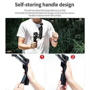 Ageryu STARTRC Handheld Shock Absorber For OSMO POCKET3 Handheld Shock Absorber Stabilizer Steppers Sport Camera Anti-Shake Accessories