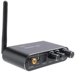 Ageryu Digital-To-Analog Converter Bluetooth 5.1 Receiver DAC Optical/Coaxial To AUX 3.5 Mm Audio Output With Volume Control-N33R