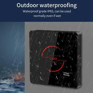 Ageryu T886R RFID Card 125Khz Proximity Card Access Control Slave Reader Wiegand 26 Output Waterproof For Access Controller-N33R