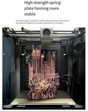 Hot Bed Printing Panel Spring Steel Plate 310X315mm Pei Spraying+Peo Film Build Plate For K1 Max Printer-N33R