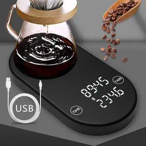 USB Charging Coffee Scale Household Smart Electronic Scale Kitchen Scale Accurate Fast Charging Time Coffee Scale-N33R