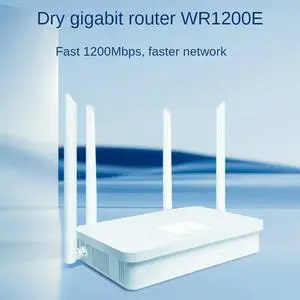 Wifi Router Dual Band Gigabit 2.4G 5.8Ghz 1200Mbps Wireless Router Wifi Repeater And 4 High Gain Antennas US Plug Durable-N33R