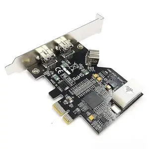 IEEE External1394B X 2 + Internal 1394B X 1 Controller Card Adapter