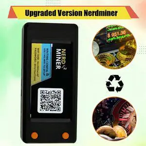 N33R_Nerdminer V2 BTC Solo Lottery Miner 78KH/S with LCD Display BTC Miner
