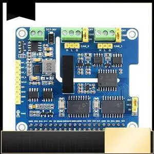 For Raspberry Pi 2CH Isolated CAN Expansion HAT MCP2515 7-36V For Raspberry Pi Series/Jetson Nano-N33R