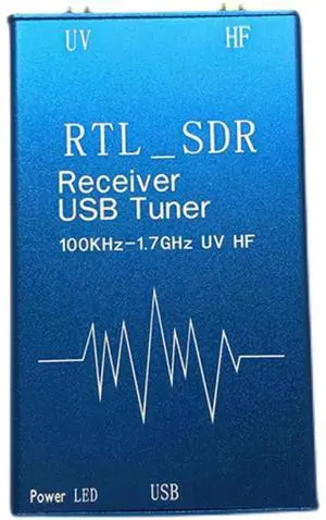 1Set Xr-105 Rtl-Sdr Usb Wireless Receiver 100Khz-1.7Ghz Full Band Uv Usb Tuner Receiver R820T+8232-N33R