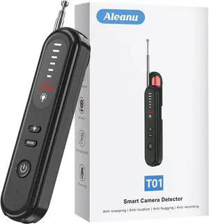 Hidden Camera Detector - 2025 Hidden Bug and Camera Detector GPS Detector, Hidden Device Detector for Travel HotelsHomeOffice, 6 Levels Sensitivity