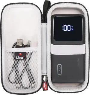 Mchoi Hard Case for INIU 25000mAh 65W USB C Portable Charger, Waterproof & Shockproof