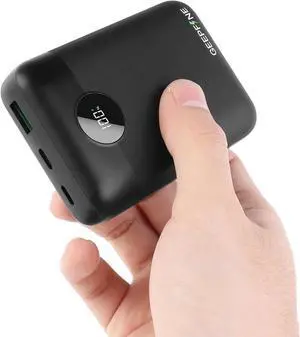 Mini 5V 2A/3A Power Bank Battery Pack for Heated Vest 10000mah,Lightweight Heated Vest Battery Pack,2 in 1 Function battery pack for heated vest and Fast Charging Portable Charger for Phones.