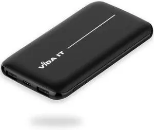 Lightweight Power Bank for Heated Clothing, Slim Battery Pack for Heated Hoodie Vest Coat 10000mAh USB 5V 2A, Portable Phone Charger for iPhone Samsung Cell USBC Thin Power Pack for Heated Throw Chair