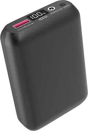 16000mAh Battery Pack for Heated Vest-5V/7.4V Rechargeable Power Bank with LED Display and DC/USB Output for Heated Jacket, Hoodie and Pants,Fast Charging Powerbank Compatible with iPhone iPad Samsung