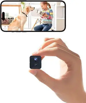 2K Spy Camera, True Wireless Hidden Camera, 2.4G WiFi Needed, Spy Cam Home, 30-Day Standby, Portable Cordless Security Camera with Cloud/SD Storage, Auto Night Vision, More Precise Motion Detection