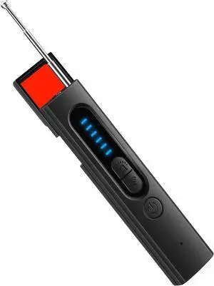 Hidden Camera Detectors, Listening Device Detector, Bug and Hidden Camera Detector, GPS Tracker Detector, Anti-Spy Detector, RF Signal Detector, 5 Levels Sensitivity 4 Modes, 30H Working Time