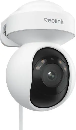 REOLINK 4K PoE Security Outdoor IP Camera with 355° Pan & 50° Tilt, Color Night Vision for Home Surveillance, Auto Tracking, Smart Detection, Two-Way Talk, 24/7 Recording, E1 Outdoor SE PoE