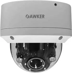 GAWKER G1083PDIR Dome CCTV Security Camera, 1080P HD-TVI/AHD/CVI and CVBS(Default) Video Out switchable, True Day&Night, IP66 Vandal Proof, 2.8-12mm Lens, IR Smart, DC12V/AC24V.
